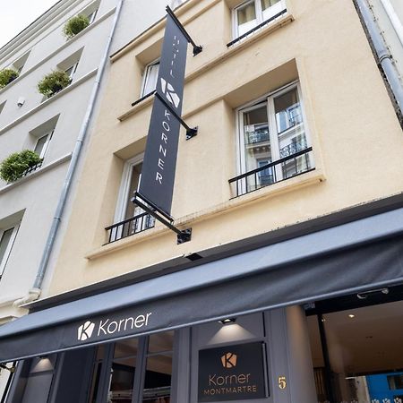 Hotel Korner Montmartre Paříž Exteriér fotografie