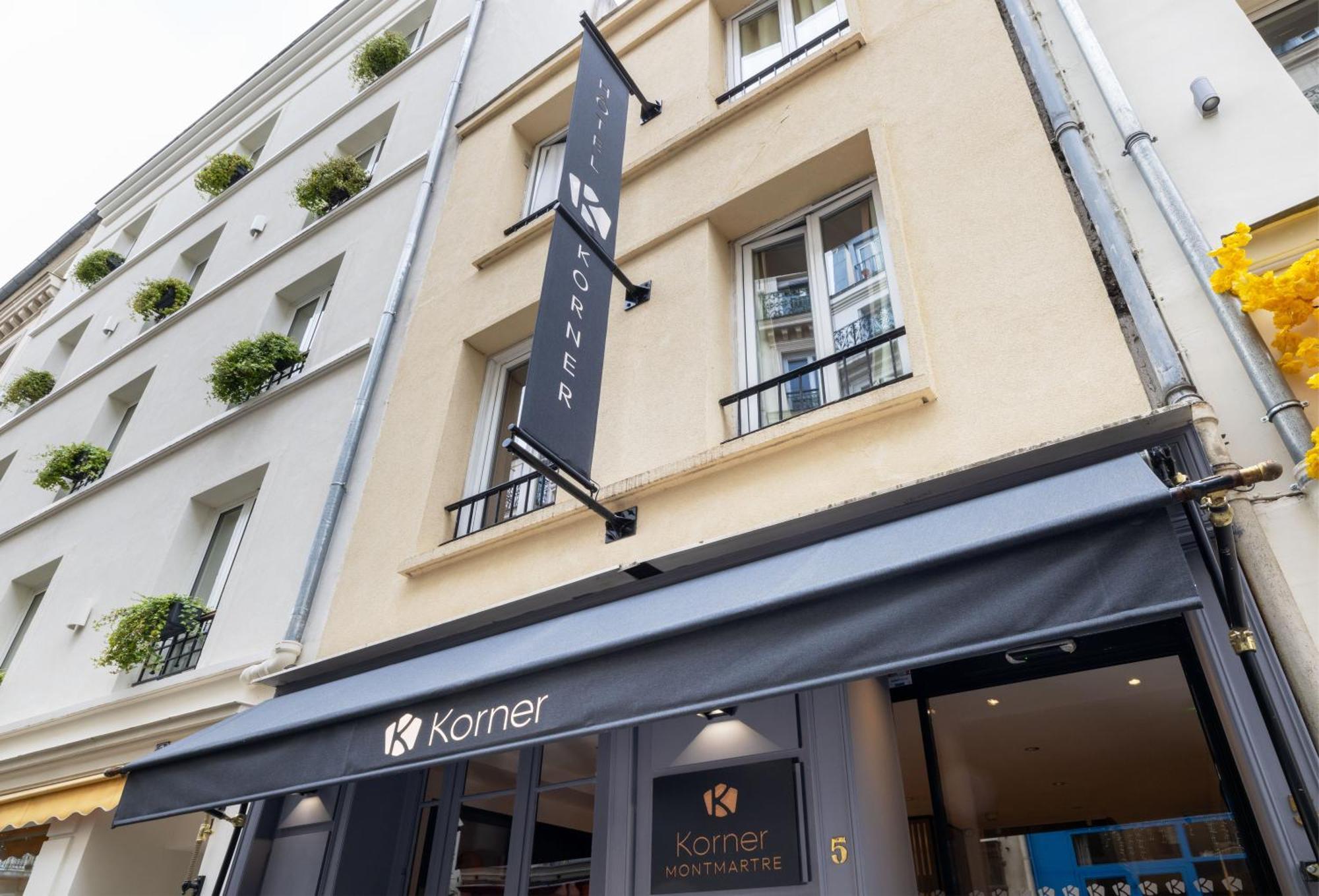 Hotel Korner Montmartre Paříž Exteriér fotografie