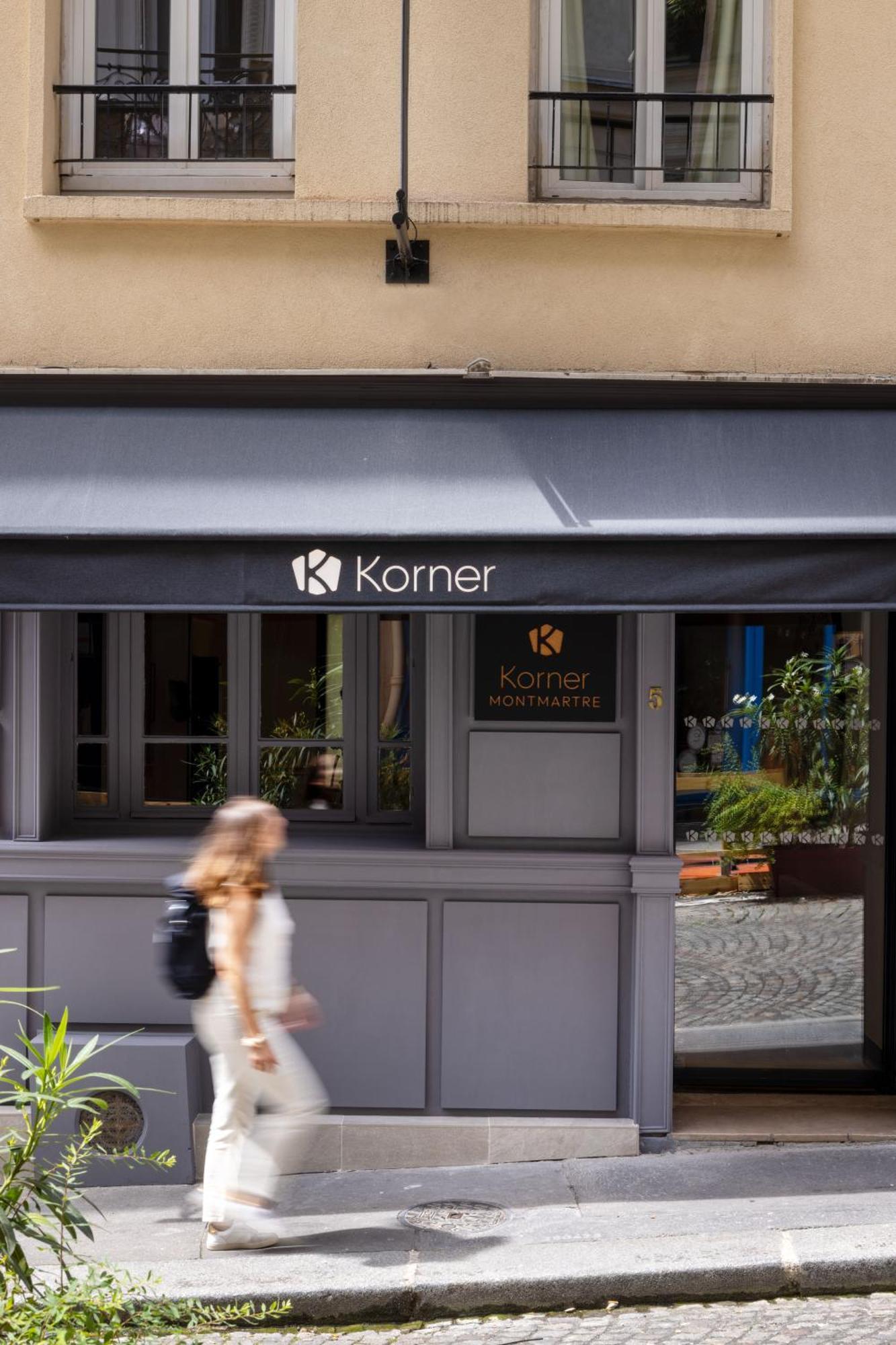 Hotel Korner Montmartre Paříž Exteriér fotografie